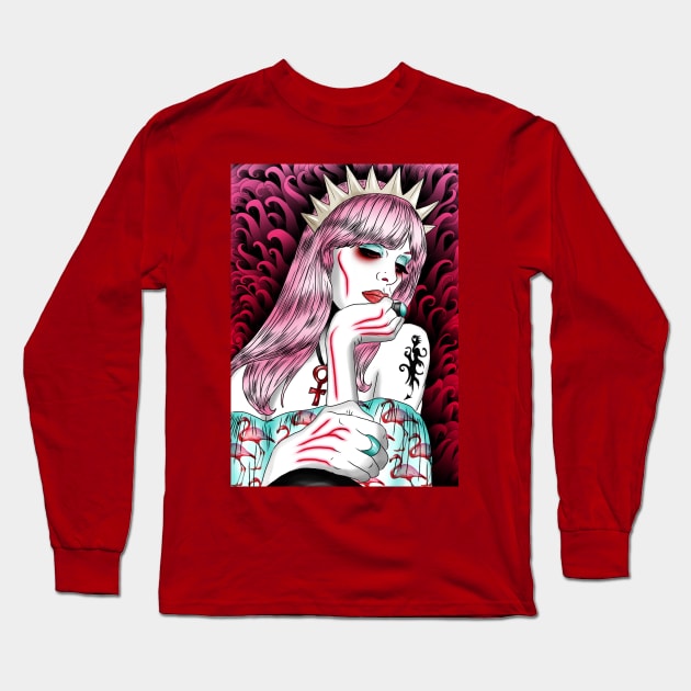 Nico Icon Long Sleeve T-Shirt by VeronicaLux